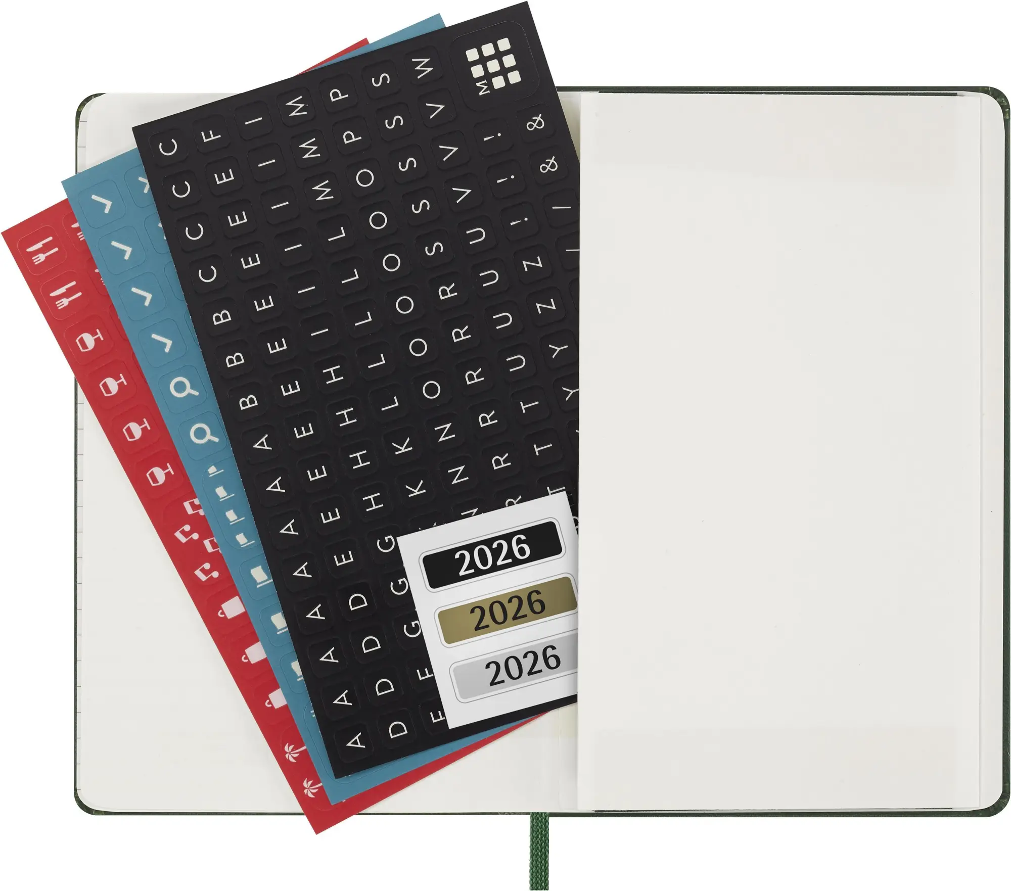 Bild: 8056999275549 | Moleskine 12 Monate Wochen Notizkalender 2026, Pocket/A6, 1 Wo = 1...