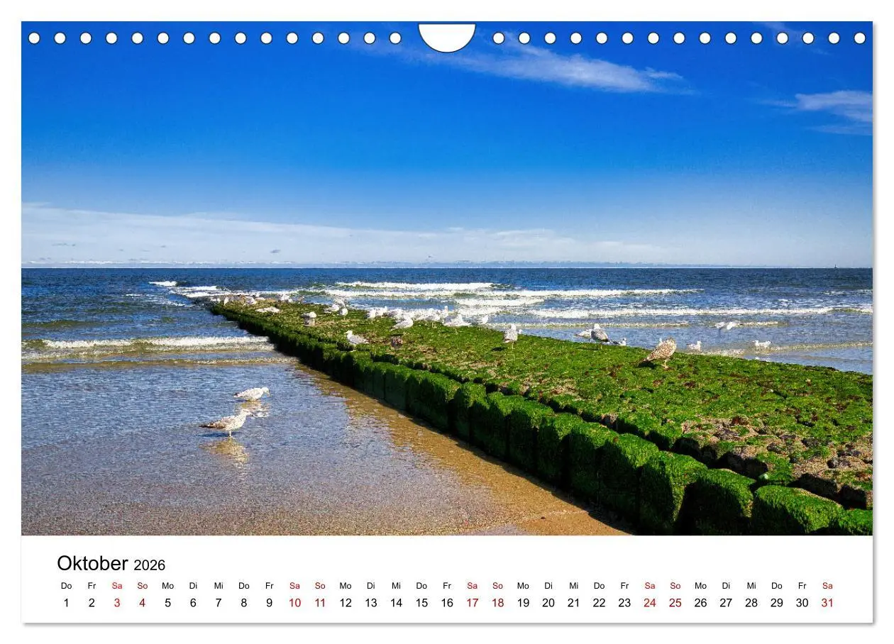 Bild: 9783457375549 | Norderney Paradies in der Nordsee (Wandkalender 2026 DIN A4 quer),...