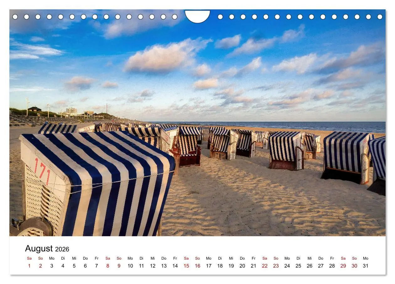 Bild: 9783457375549 | Norderney Paradies in der Nordsee (Wandkalender 2026 DIN A4 quer),...