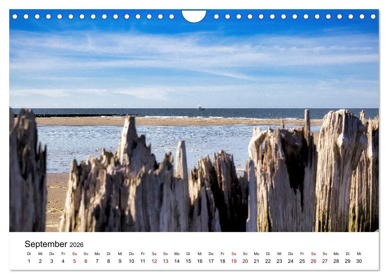 Bild: 9783457375549 | Norderney Paradies in der Nordsee (Wandkalender 2026 DIN A4 quer),...