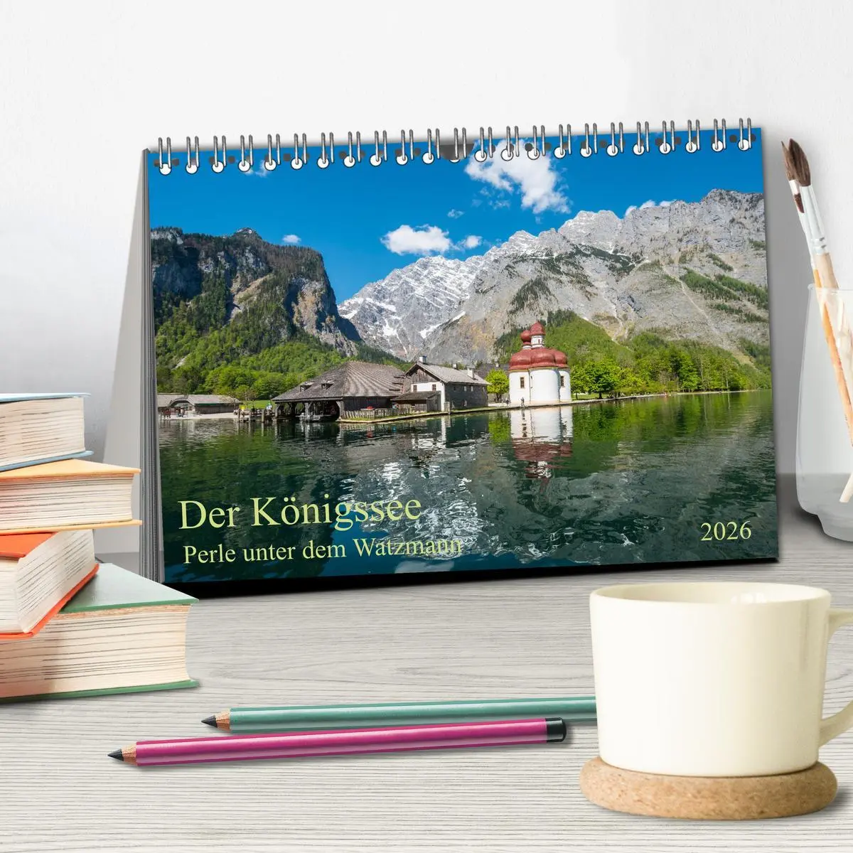 Bild: 9783457755549 | Der Königssee Perle unter dem Watzmann (Tischkalender 2026 DIN A5...