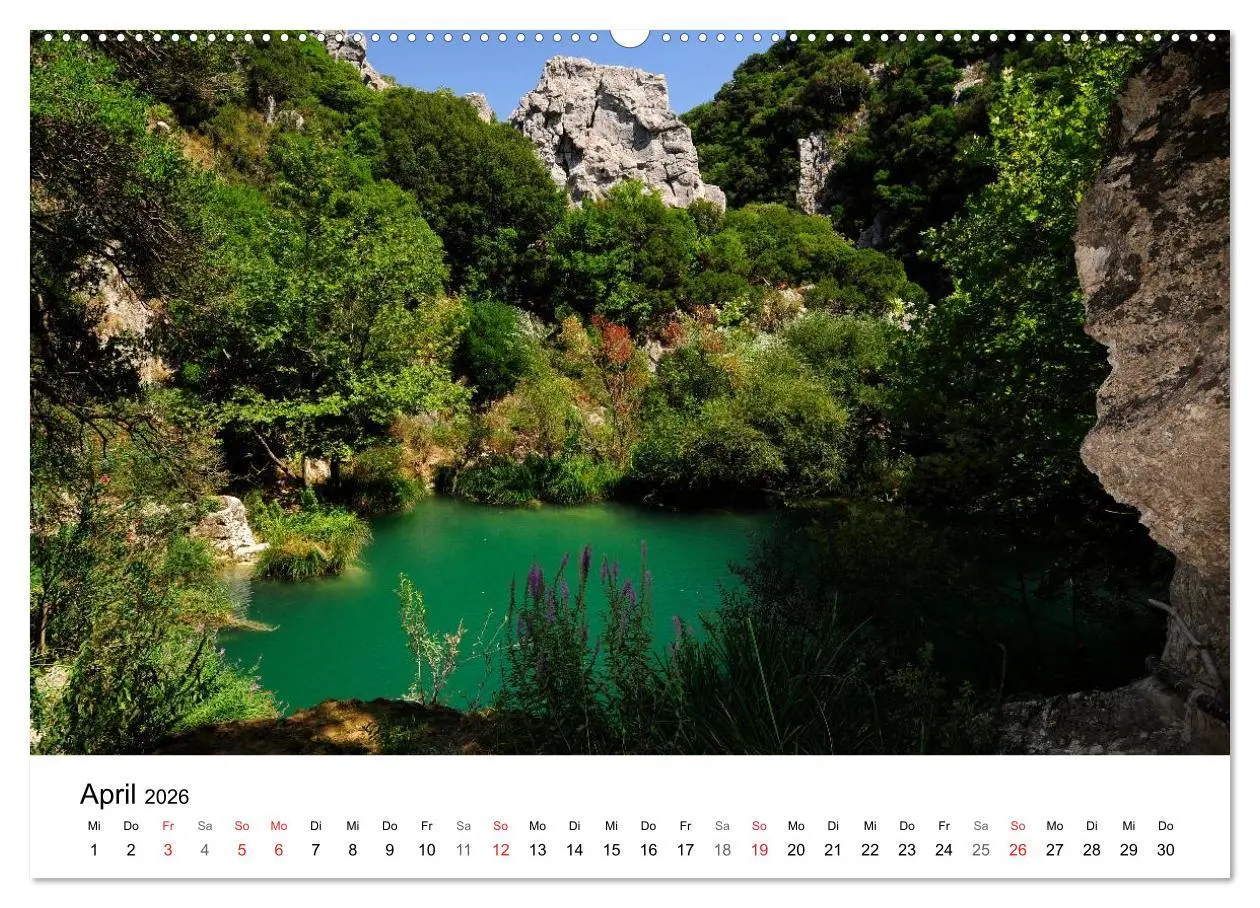 Bild: 9783516085549 | Peloponnes Impressionen / 2026 (hochwertiger Premium Wandkalender...