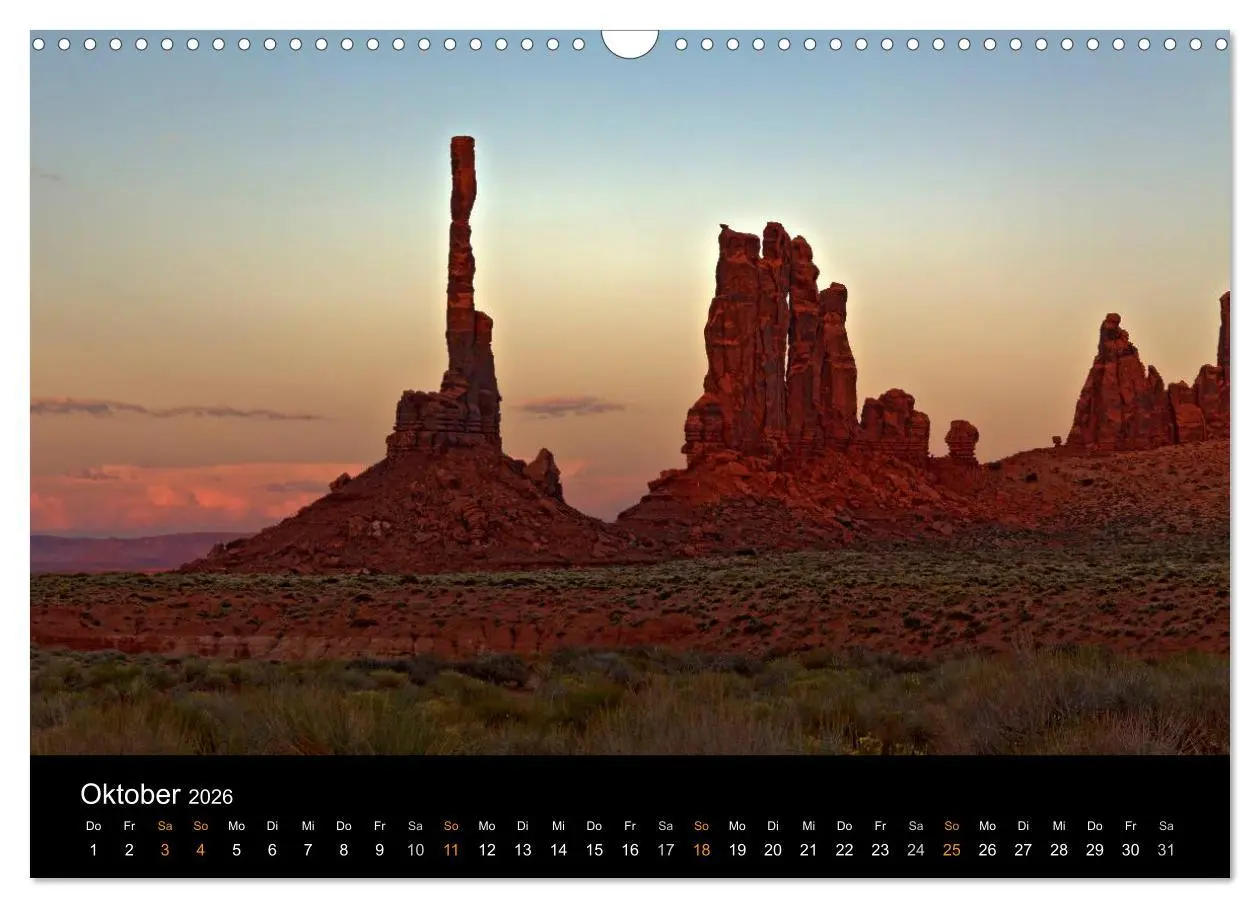 Bild: 9783516155549 | USA - Grandioser Südwesten (Wandkalender 2026 DIN A3 quer),...