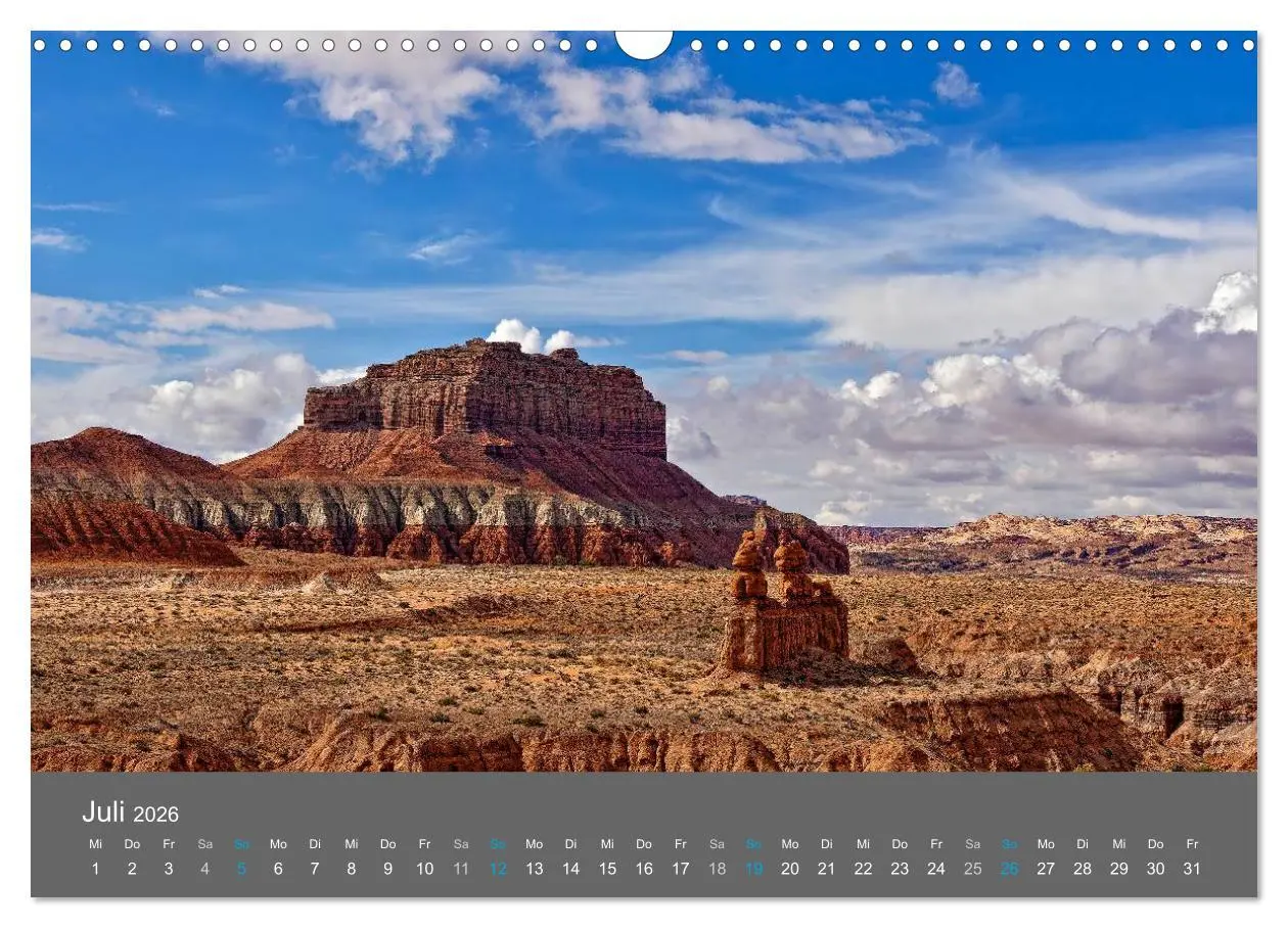 Bild: 9783516155549 | USA - Grandioser Südwesten (Wandkalender 2026 DIN A3 quer),...