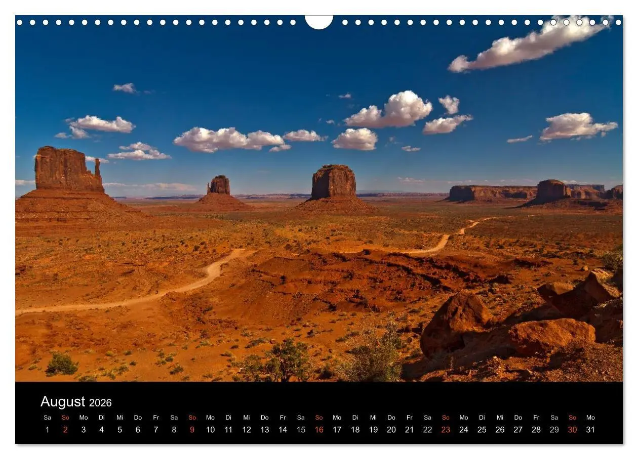 Bild: 9783516155549 | USA - Grandioser Südwesten (Wandkalender 2026 DIN A3 quer),...