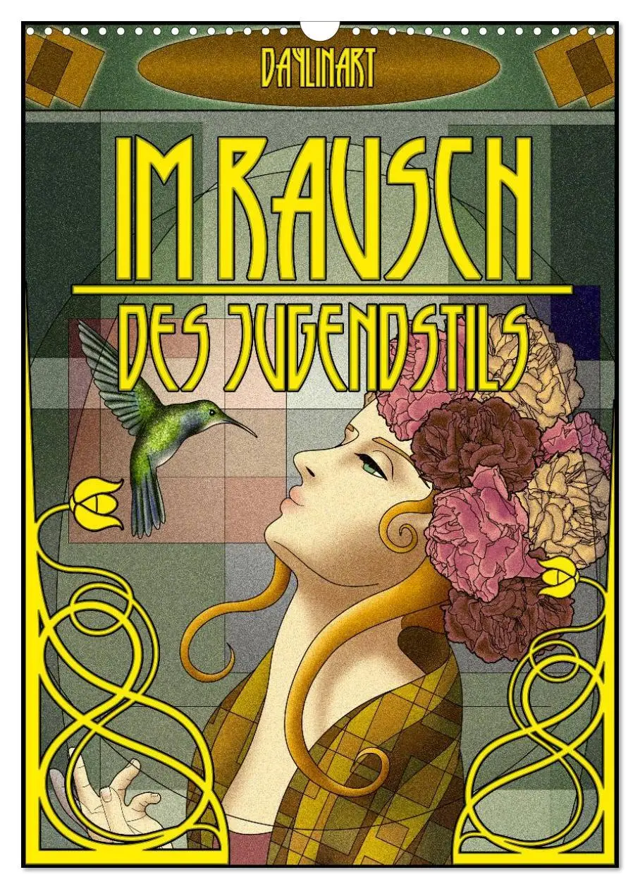 Cover: 9783516465549 | Im Rausch des Jugendstils (Wandkalender 2026 DIN A3 hoch), CALVENDO...