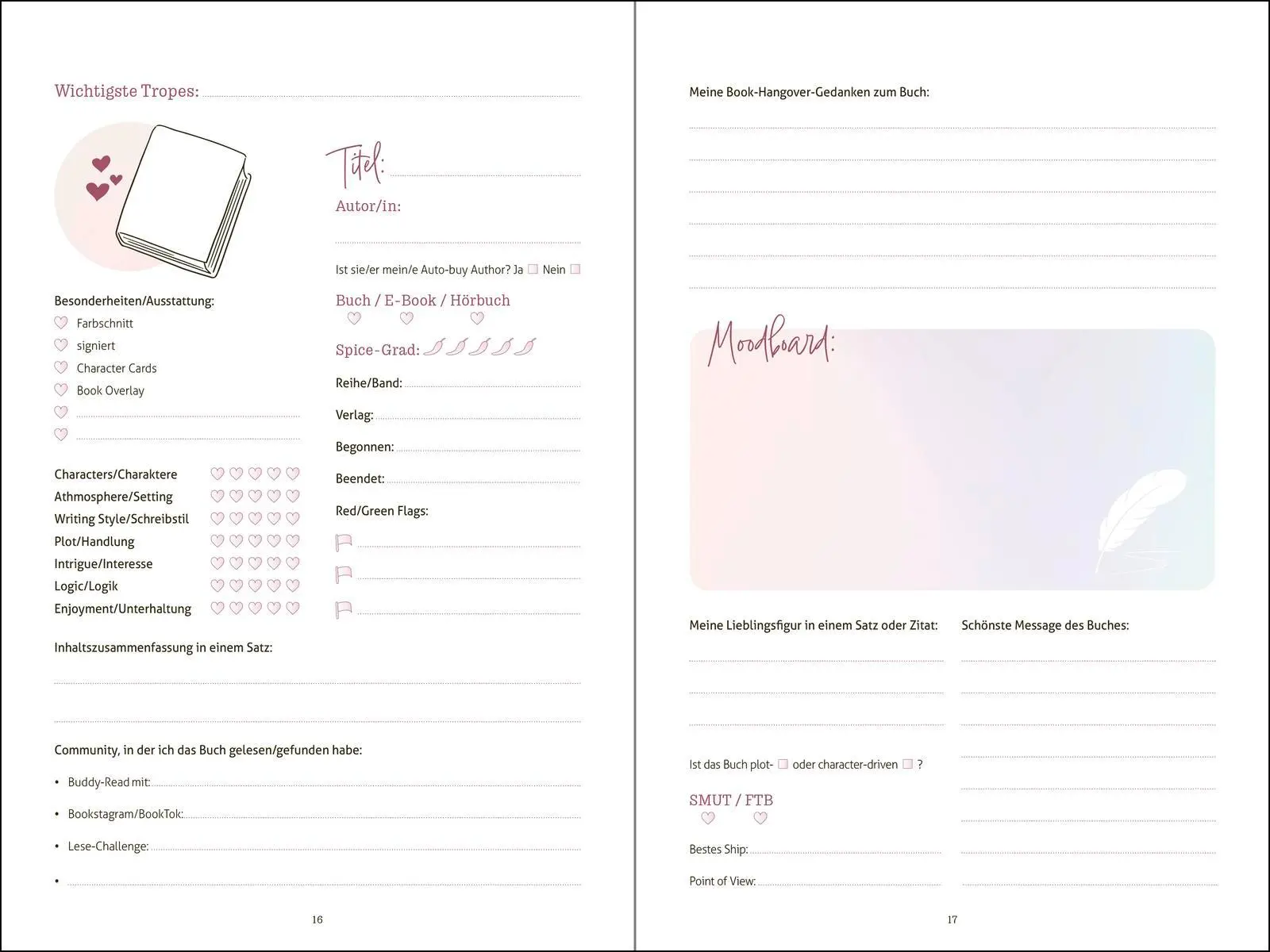 Bild: 9783629015549 | Mein Buchjournal. One Book a Day keeps reality away | Pattloch Verlag