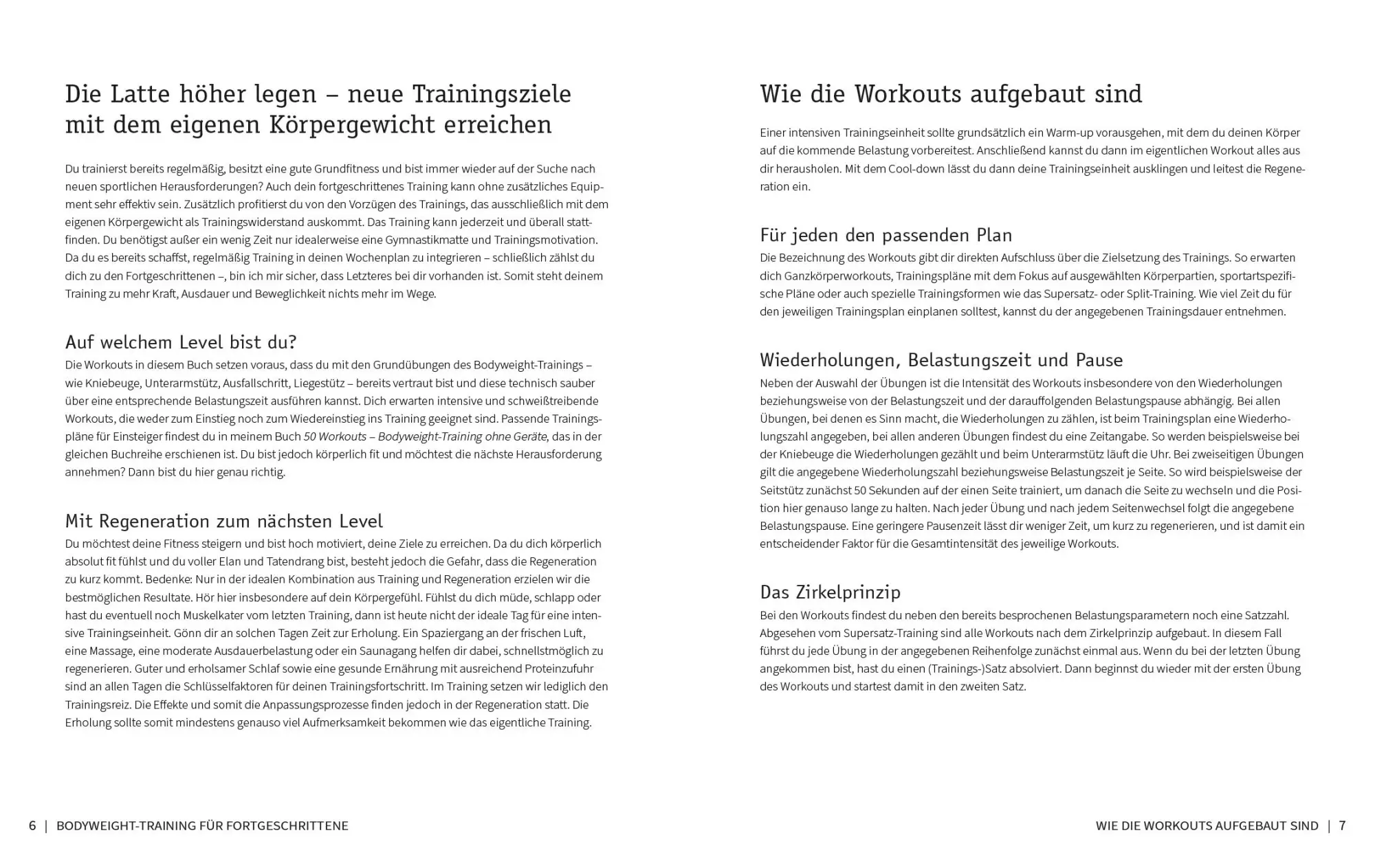 Bild: 9783742325549 | 50 Workouts - Bodyweight-Training für Fortgeschrittene | Marcel Doll