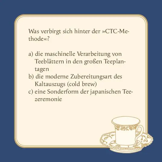Bild: 9783747205549 | Das Tee-Quiz | Box mit 66 Spielkarten und Anleitung | Sigrun Arenz