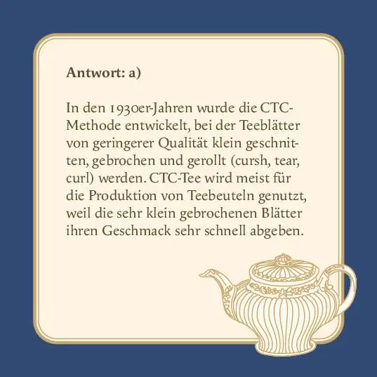 Bild: 9783747205549 | Das Tee-Quiz | Box mit 66 Spielkarten und Anleitung | Sigrun Arenz