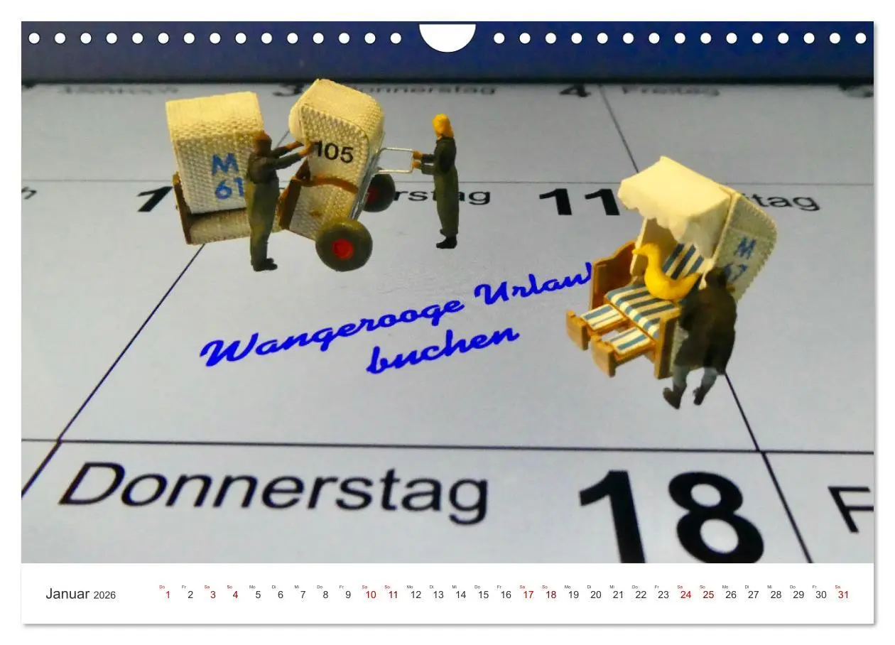 Bild: 9783457365649 | Wangerooge - kleine und große Urlaubserlebnisse (Wandkalender 2026...