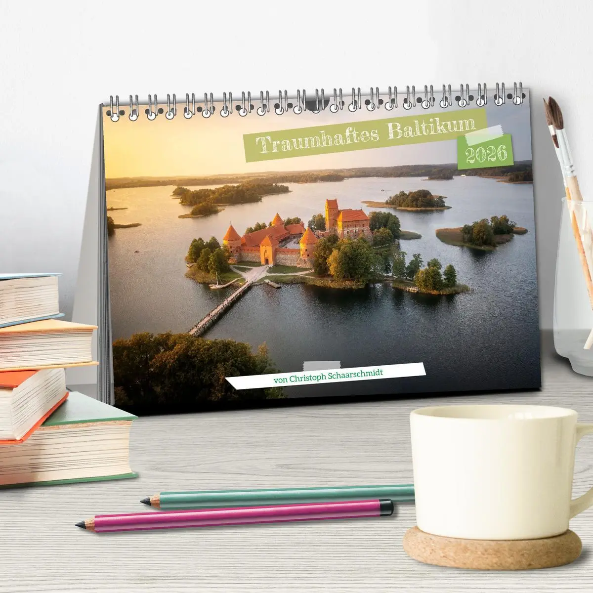 Bild: 9783457505649 | Traumhaftes Baltikum (Tischkalender 2026 DIN A5 quer), CALVENDO...