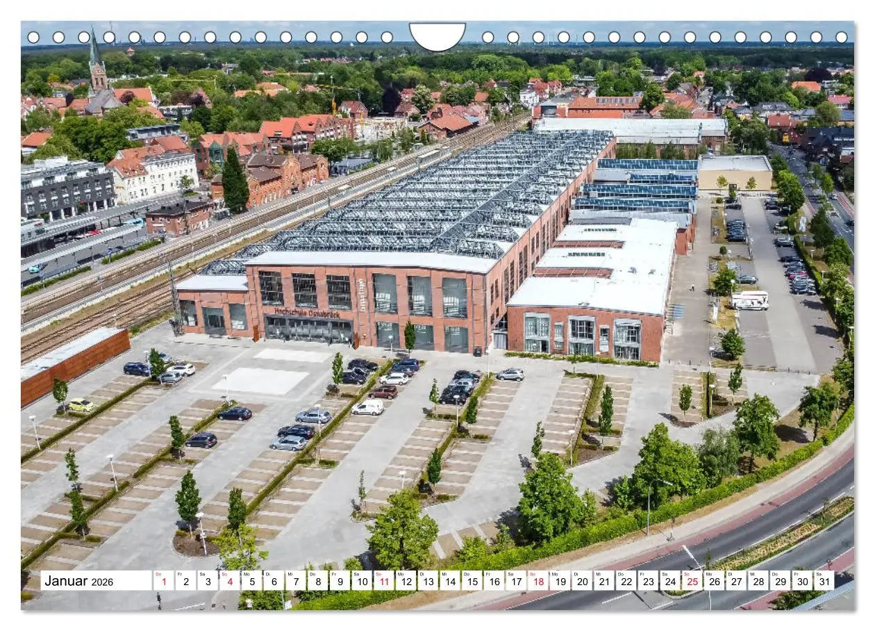 Bild: 9783516145649 | LINGEN an der Ems (Wandkalender 2026 DIN A4 quer), CALVENDO...