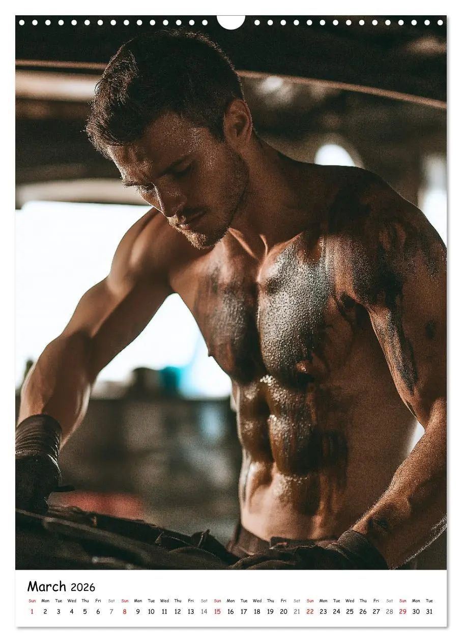 Bild: 9783516525649 | Hot Builders - Hard at Work (Wall Calendar 2026 DIN A3 portrait),...