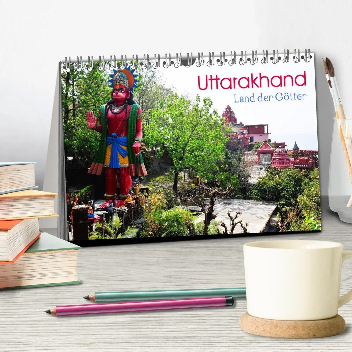Bild: 9783516695649 | Uttarakhand - Land der Götter (Tischkalender 2026 DIN A5 quer),...