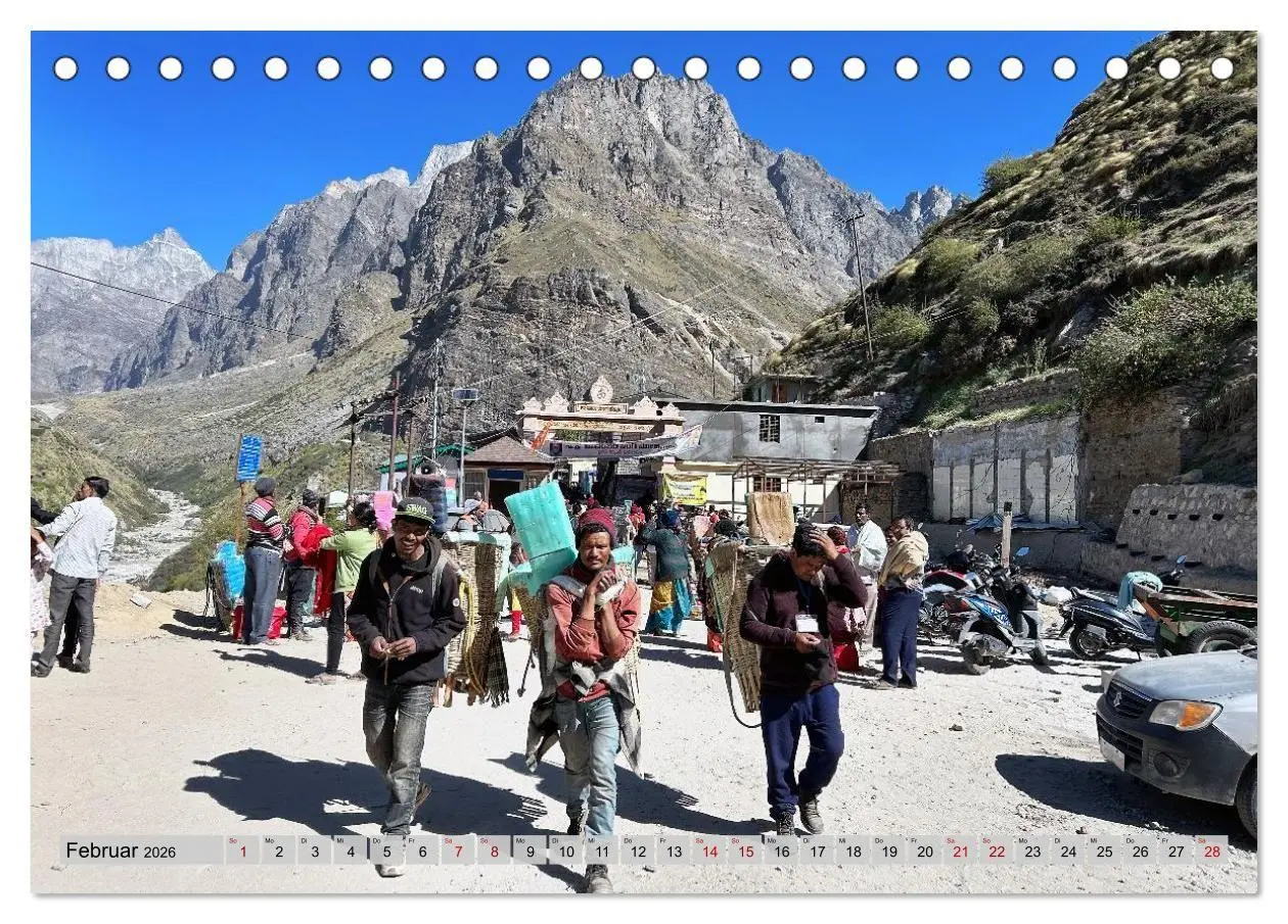 Bild: 9783516695649 | Uttarakhand - Land der Götter (Tischkalender 2026 DIN A5 quer),...