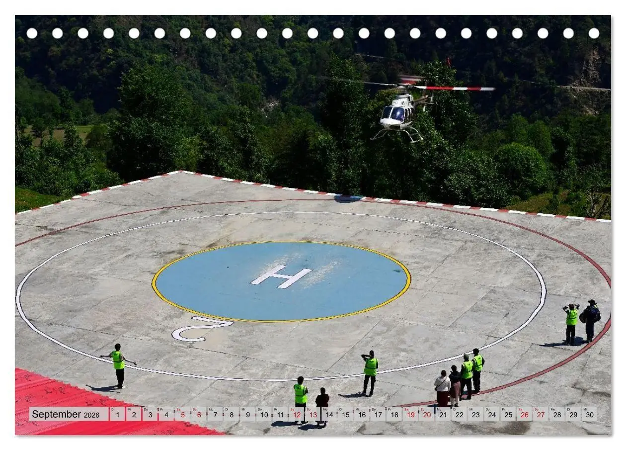 Bild: 9783516695649 | Uttarakhand - Land der Götter (Tischkalender 2026 DIN A5 quer),...