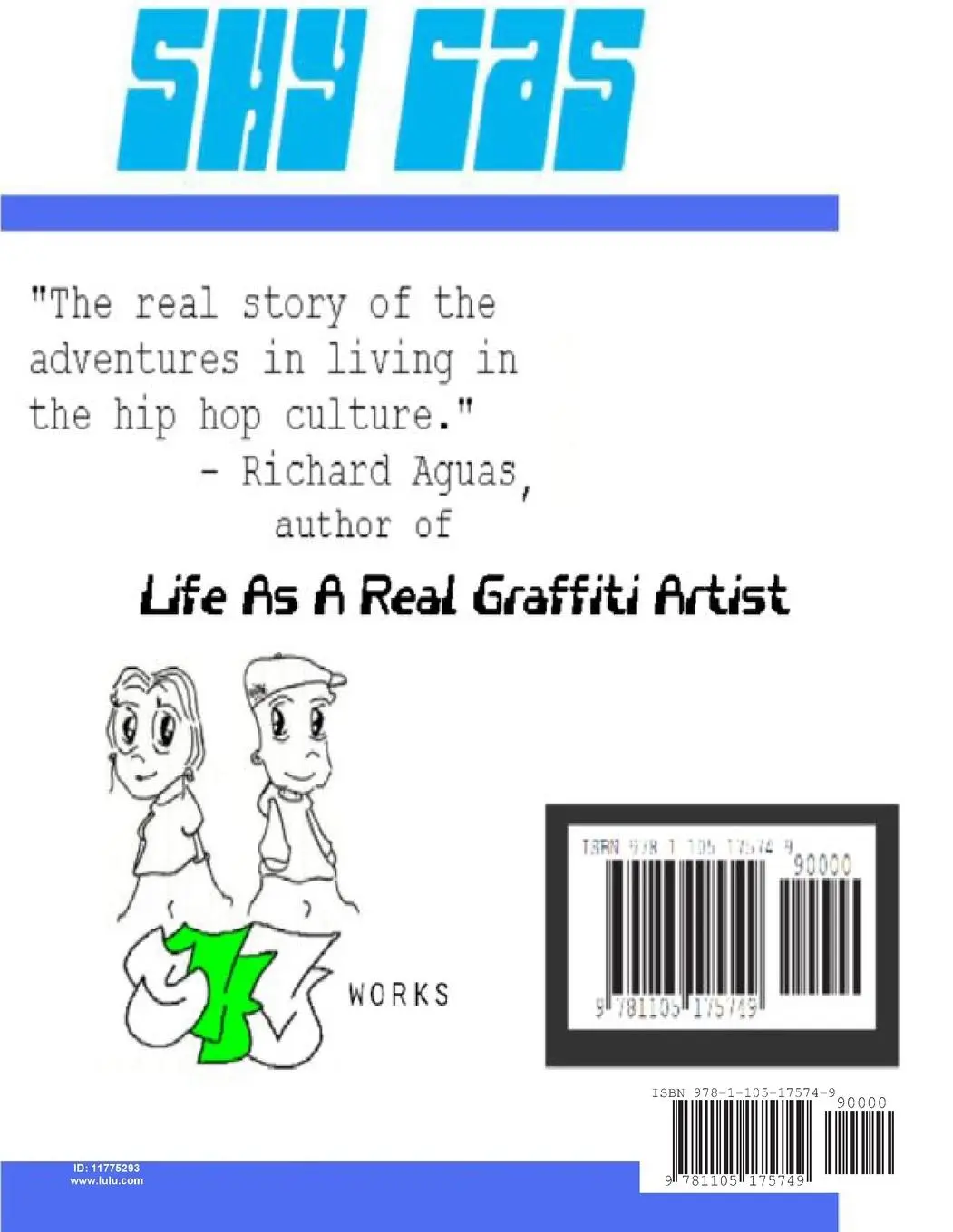 Rückseite: 9781105175749 | Life As A Real Graffiti Artist | Richard Aguas | Taschenbuch | 2011