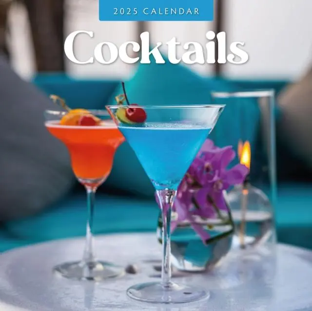 Cover: 9781804425749 | Cocktails 2025 Square Wall Calendar | Red Robin | Taschenbuch | 2025