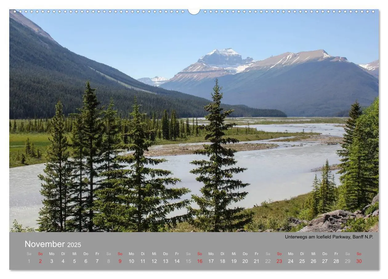 Bild: 9783435575749 | Rocky Mountains 2025 (Wandkalender 2025 DIN A2 quer), CALVENDO...