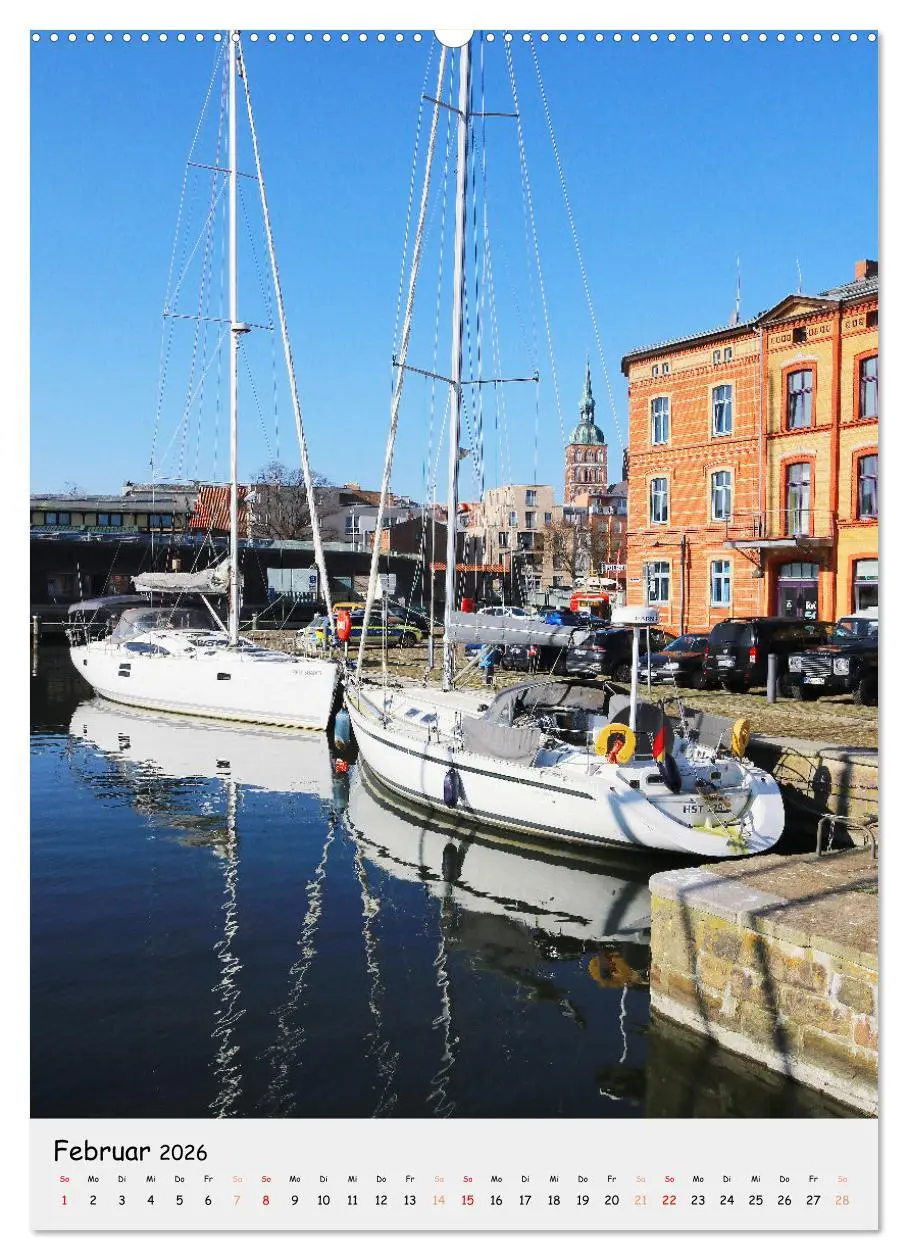 Bild: 9783457285749 | Stralsund - Altstadt und Hafen (Wandkalender 2026 DIN A2 hoch),...