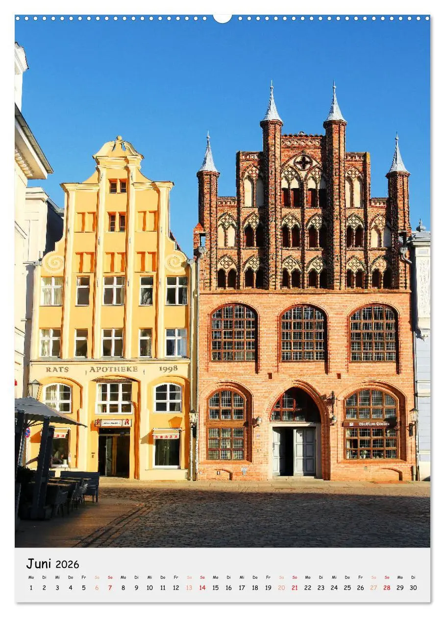 Bild: 9783457285749 | Stralsund - Altstadt und Hafen (Wandkalender 2026 DIN A2 hoch),...