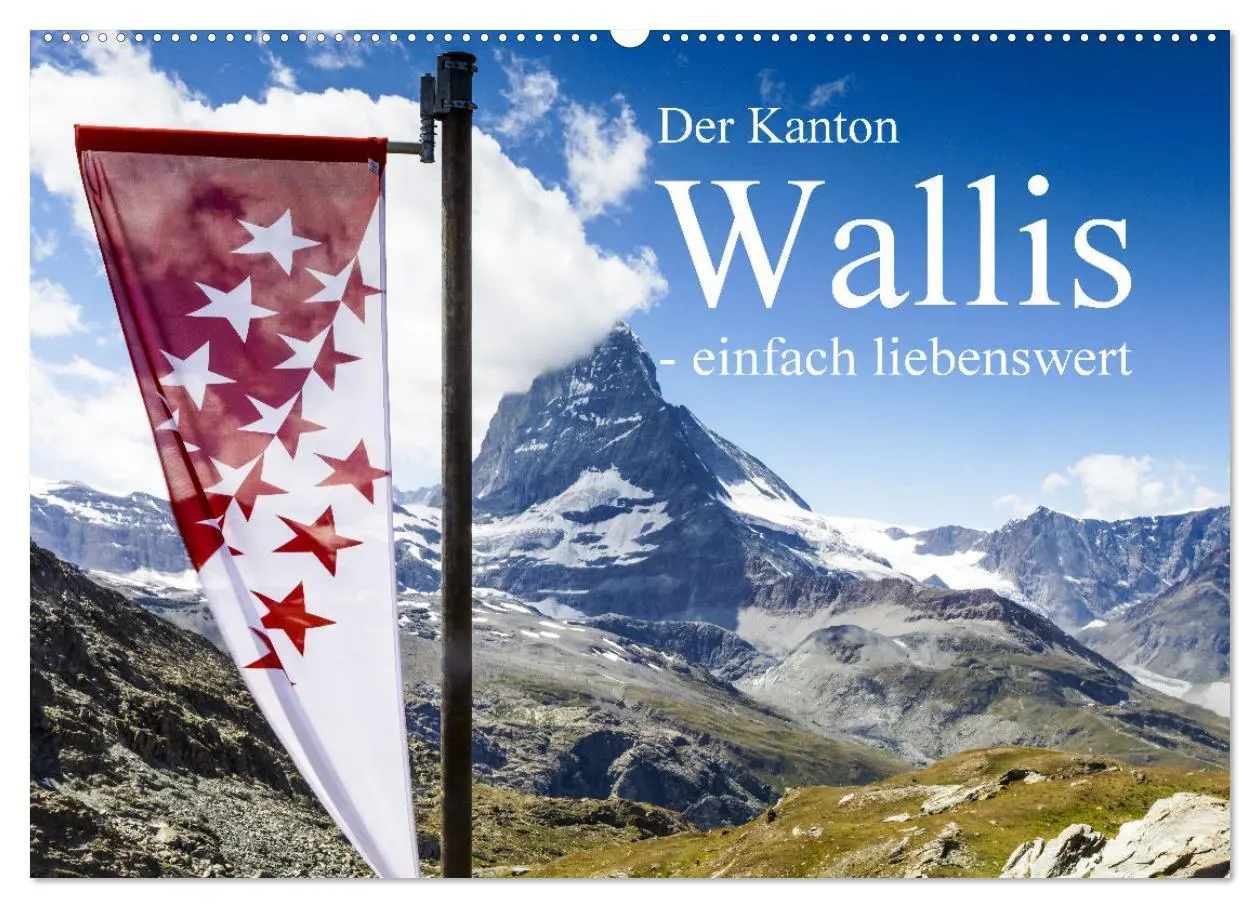 Cover: 9783457665749 | Der Kanton Wallis - einfach liebenswert (Wandkalender 2026 DIN A2...