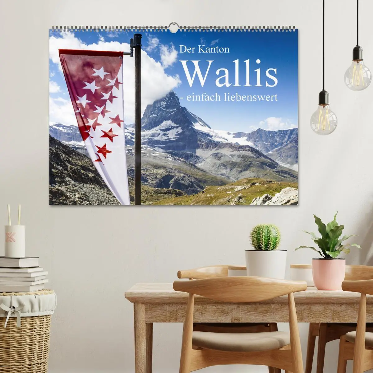 Bild: 9783457665749 | Der Kanton Wallis - einfach liebenswert (Wandkalender 2026 DIN A2...