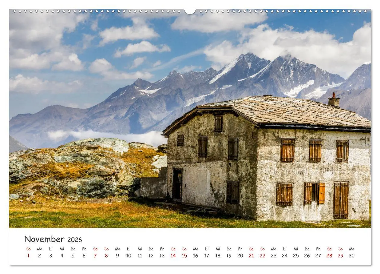 Bild: 9783457665749 | Der Kanton Wallis - einfach liebenswert (Wandkalender 2026 DIN A2...