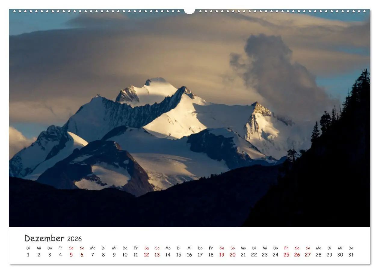 Bild: 9783457665749 | Der Kanton Wallis - einfach liebenswert (Wandkalender 2026 DIN A2...