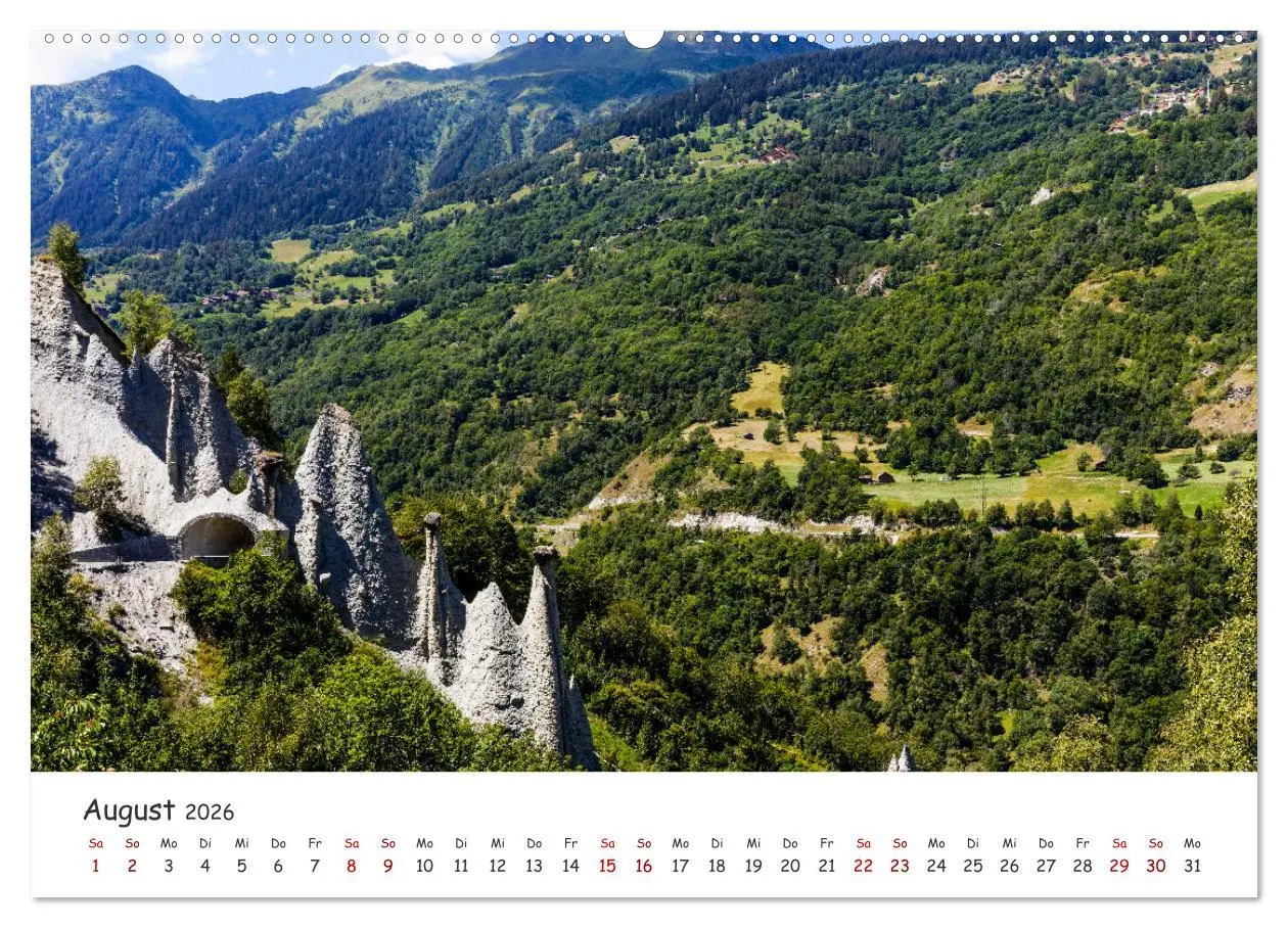 Bild: 9783457665749 | Der Kanton Wallis - einfach liebenswert (Wandkalender 2026 DIN A2...