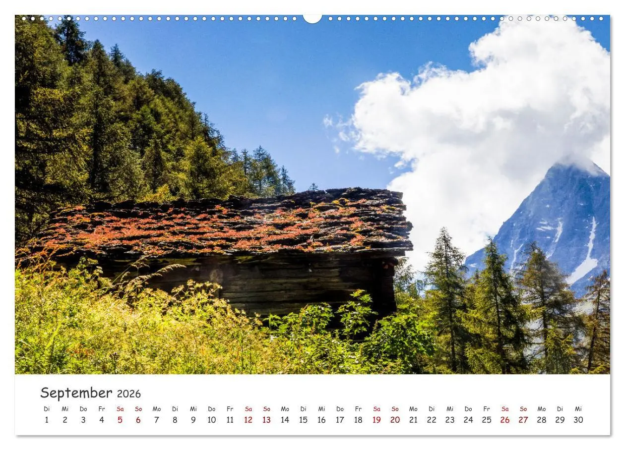 Bild: 9783457665749 | Der Kanton Wallis - einfach liebenswert (Wandkalender 2026 DIN A2...