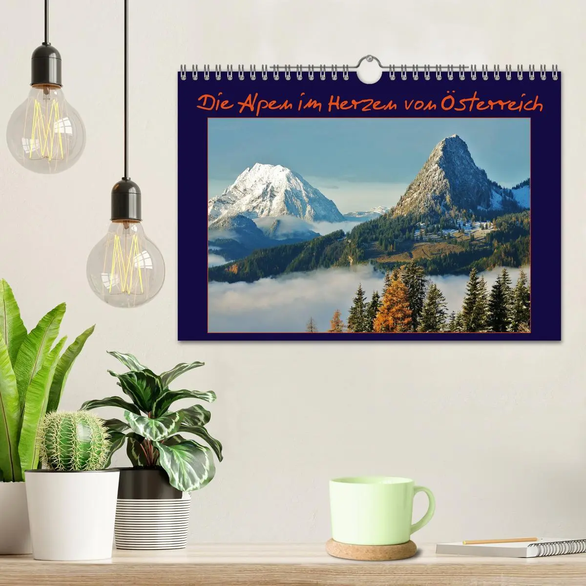 Bild: 9783457975749 | Die Alpen im Herzen von Österreich (Wandkalender 2026 DIN A4 quer),...