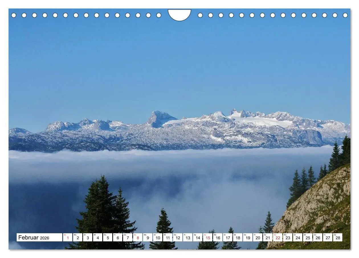 Bild: 9783457975749 | Die Alpen im Herzen von Österreich (Wandkalender 2026 DIN A4 quer),...