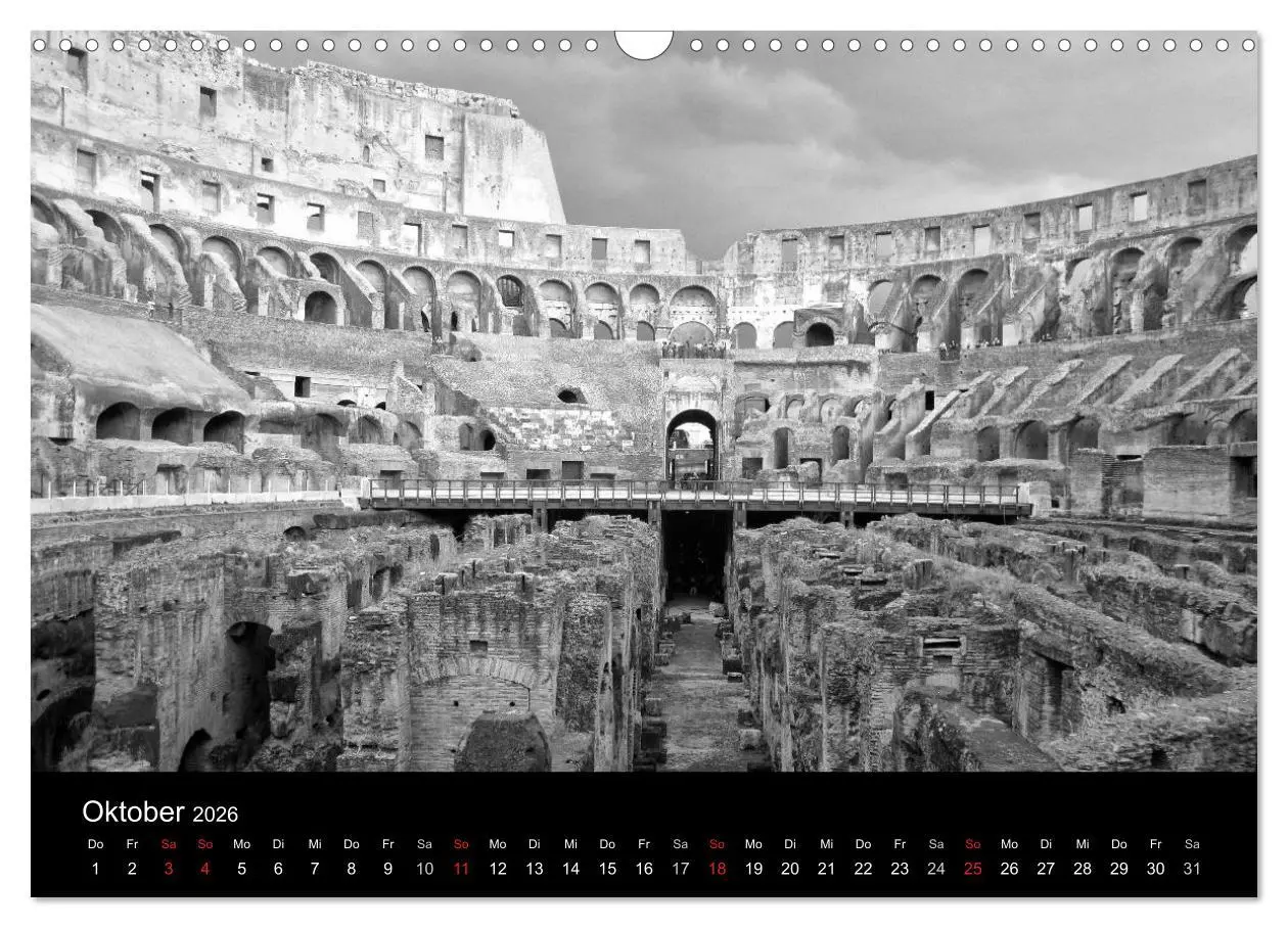 Bild: 9783516205749 | Metropole Rom (Wandkalender 2026 DIN A3 quer), CALVENDO Monatskalender