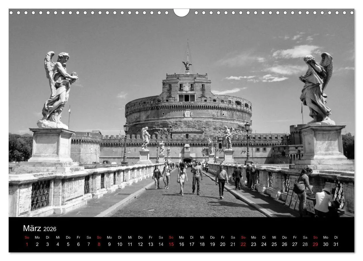 Bild: 9783516205749 | Metropole Rom (Wandkalender 2026 DIN A3 quer), CALVENDO Monatskalender