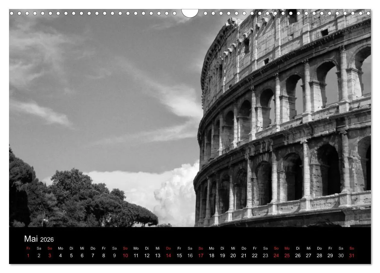 Bild: 9783516205749 | Metropole Rom (Wandkalender 2026 DIN A3 quer), CALVENDO Monatskalender