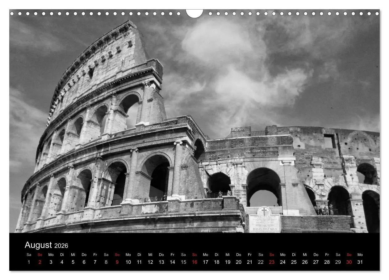 Bild: 9783516205749 | Metropole Rom (Wandkalender 2026 DIN A3 quer), CALVENDO Monatskalender