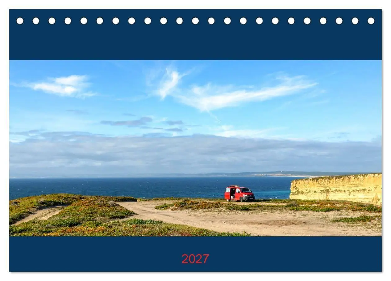Cover: 9783569535749 | Portugal - Entlang der Küsten des Südens (Tischkalender 2027 DIN A5...