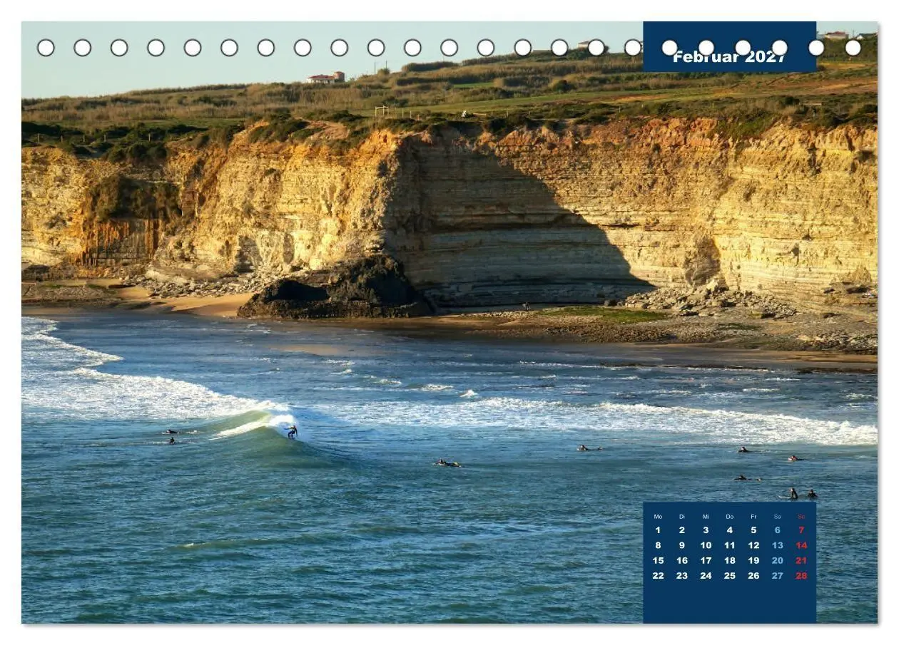 Bild: 9783569535749 | Portugal - Entlang der Küsten des Südens (Tischkalender 2027 DIN A5...