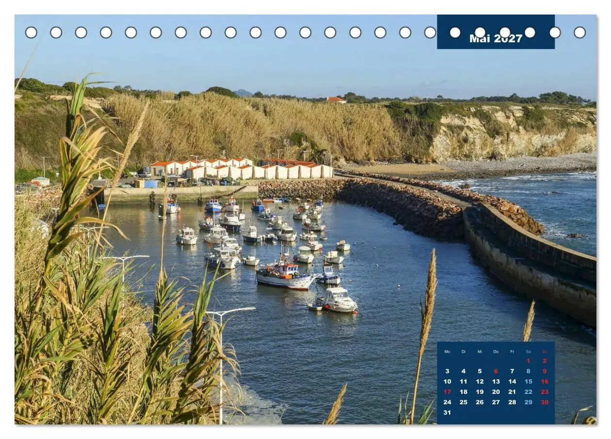 Bild: 9783569535749 | Portugal - Entlang der Küsten des Südens (Tischkalender 2027 DIN A5...