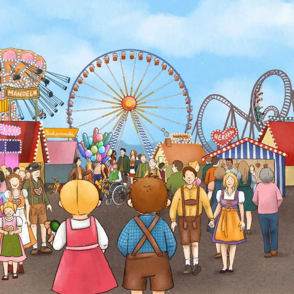 Bild: 9783769825749 | Auf dem Oktoberfest mit Emma und Paul. Mini-Bilderbuch | Broschüre