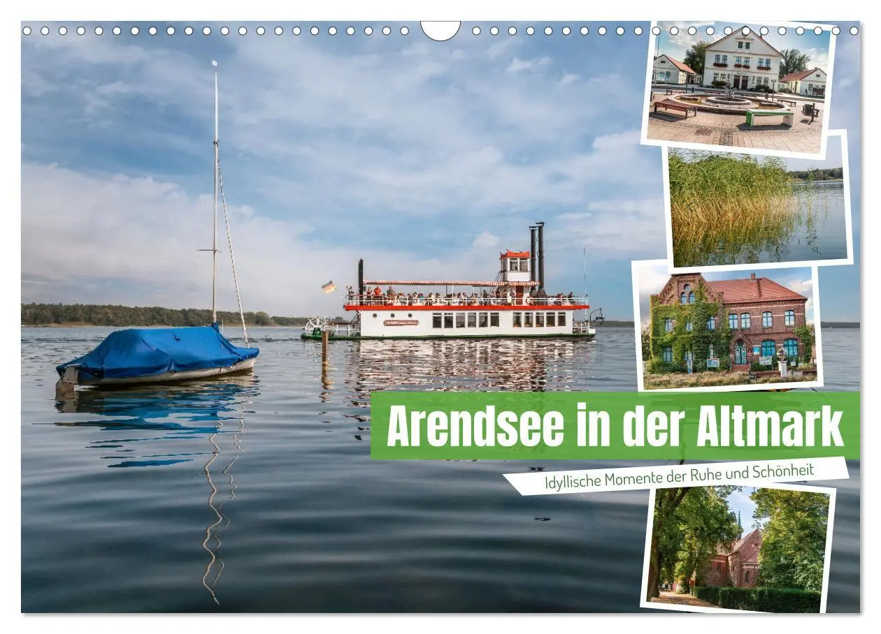 Cover: 9783457345849 | Arendsee in der Altmark (Wandkalender 2026 DIN A3 quer), CALVENDO...
