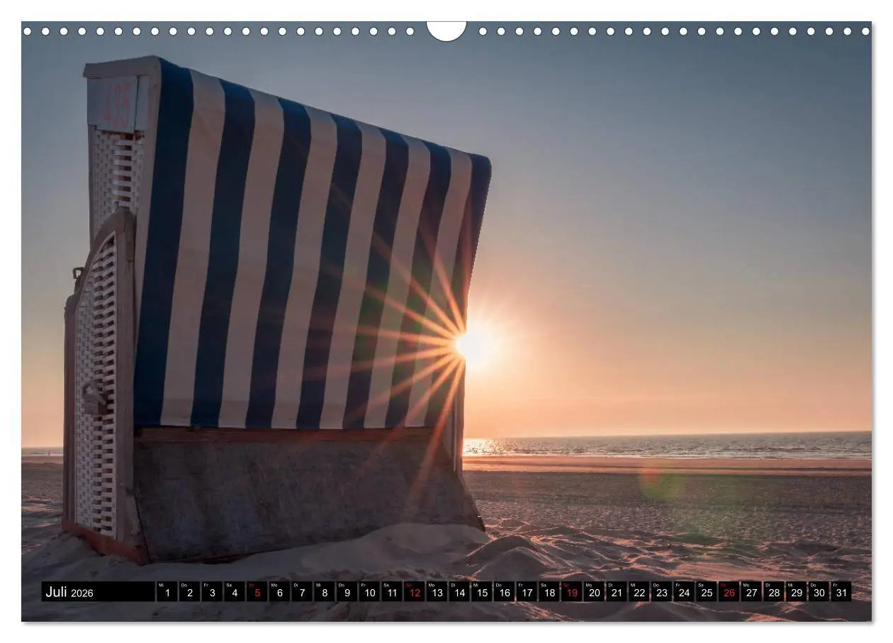 Bild: 9783457725849 | Mein Jahr auf Norderney (Wandkalender 2026 DIN A3 quer), CALVENDO...