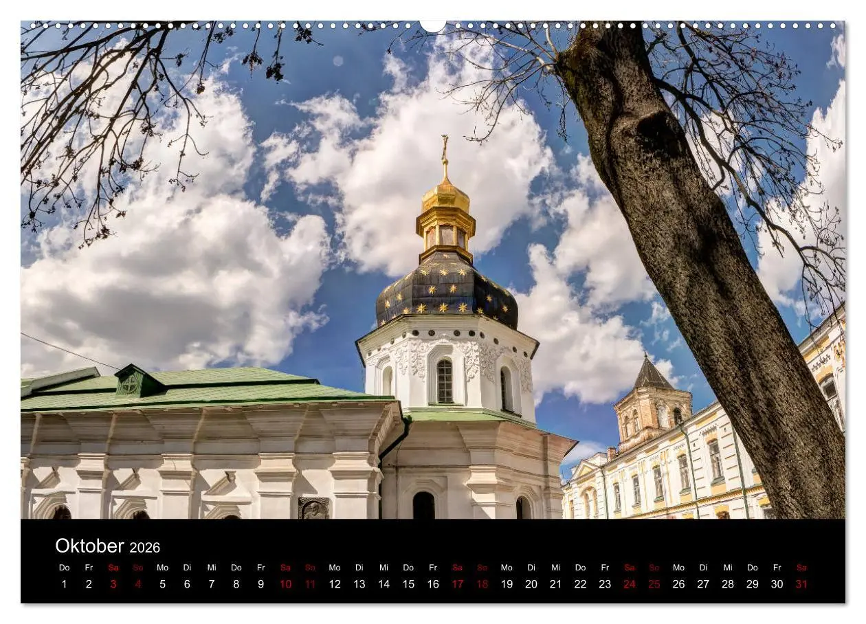 Bild: 9783457895849 | Unterwegs in Kiew (Wandkalender 2026 DIN A2 quer), CALVENDO...