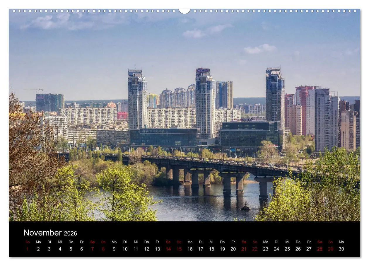 Bild: 9783457895849 | Unterwegs in Kiew (Wandkalender 2026 DIN A2 quer), CALVENDO...