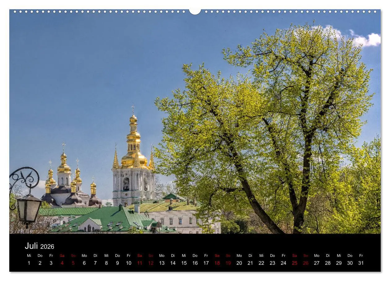 Bild: 9783457895849 | Unterwegs in Kiew (Wandkalender 2026 DIN A2 quer), CALVENDO...