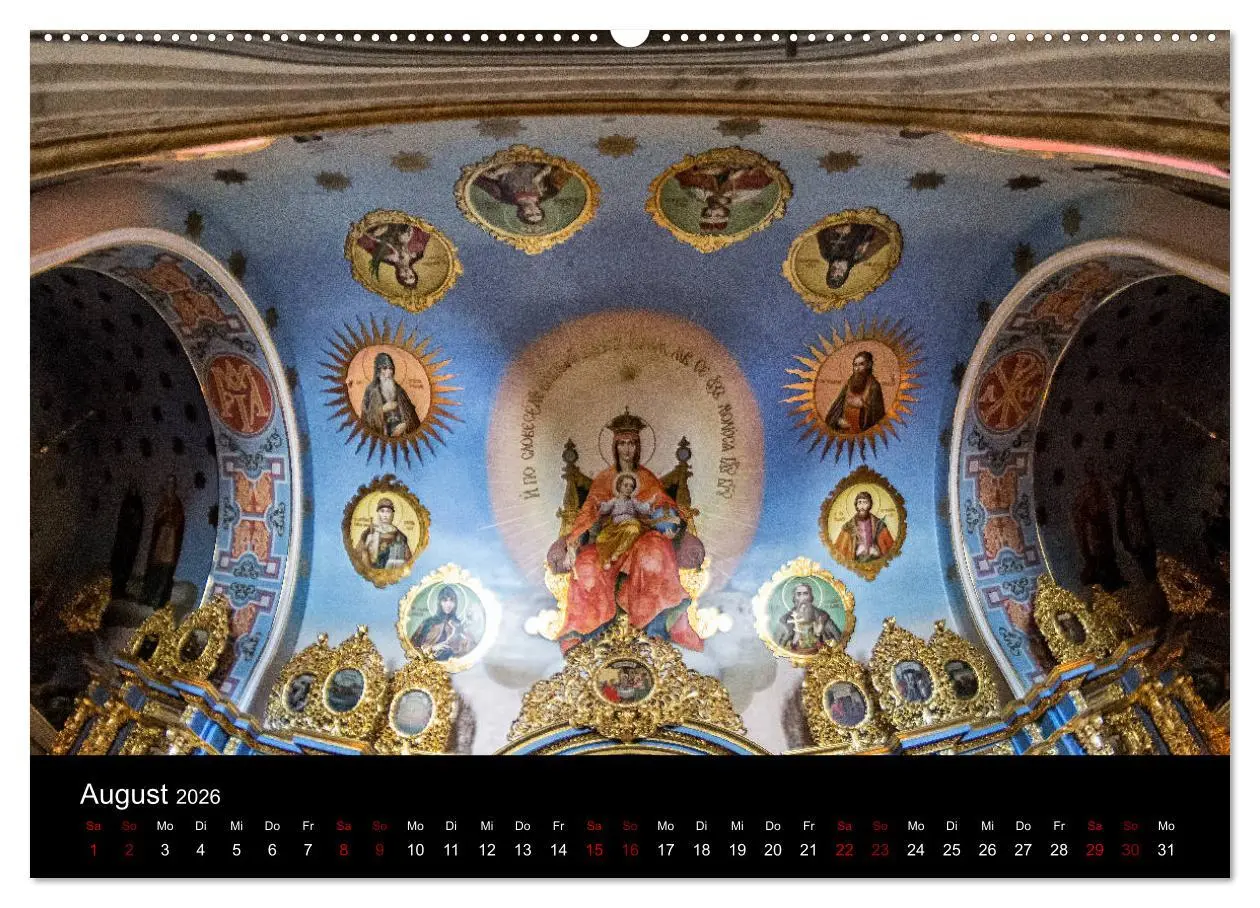 Bild: 9783457895849 | Unterwegs in Kiew (Wandkalender 2026 DIN A2 quer), CALVENDO...