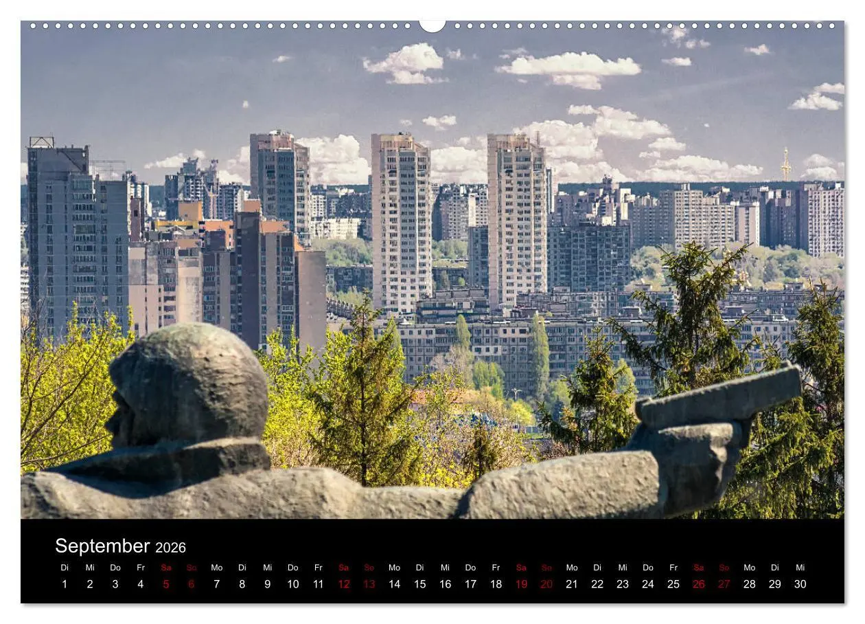 Bild: 9783457895849 | Unterwegs in Kiew (Wandkalender 2026 DIN A2 quer), CALVENDO...