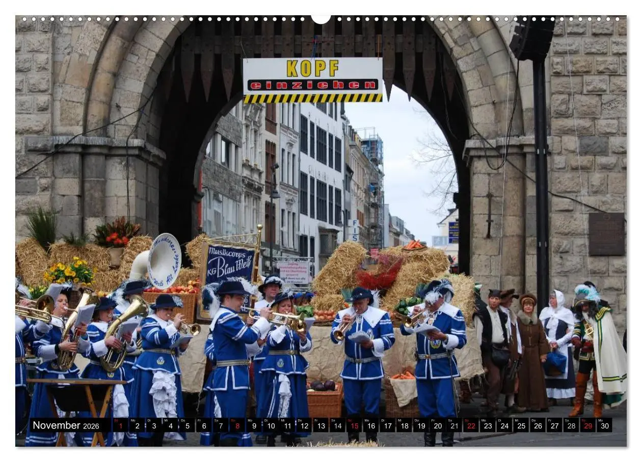 Bild: 9783516125849 | Kölner Karneval - das ganze Jahr! (Wandkalender 2026 DIN A2 quer),...